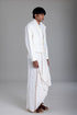 PALLIKKARA 100% Linen Hand woven Single Mundu